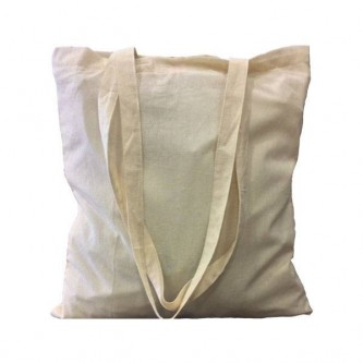 Τσάντα αγοράς 100% βαμβάκι με σχέδιο CROWN00305S
